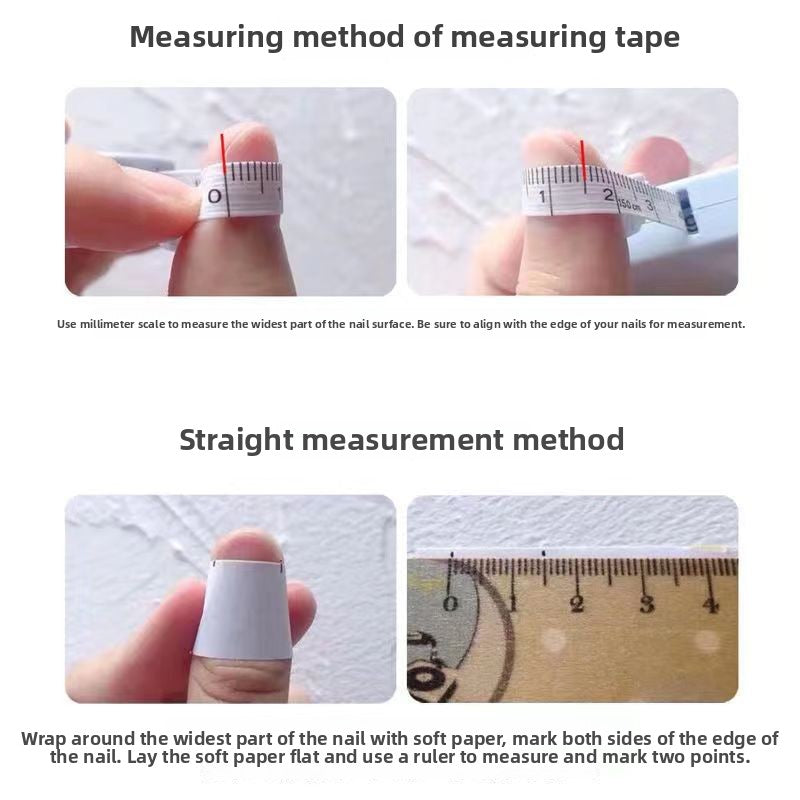 1035- Handmade press on nails fake nails removable