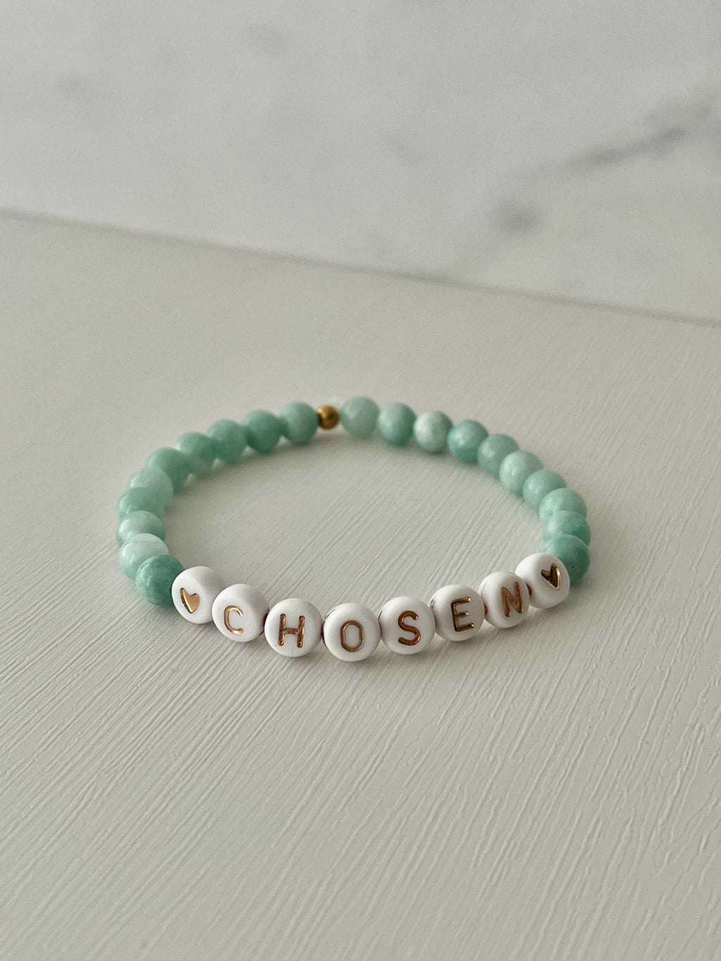 Jade Chosen Bead Bracelet – Elegant Stone Jewelry with Meaning