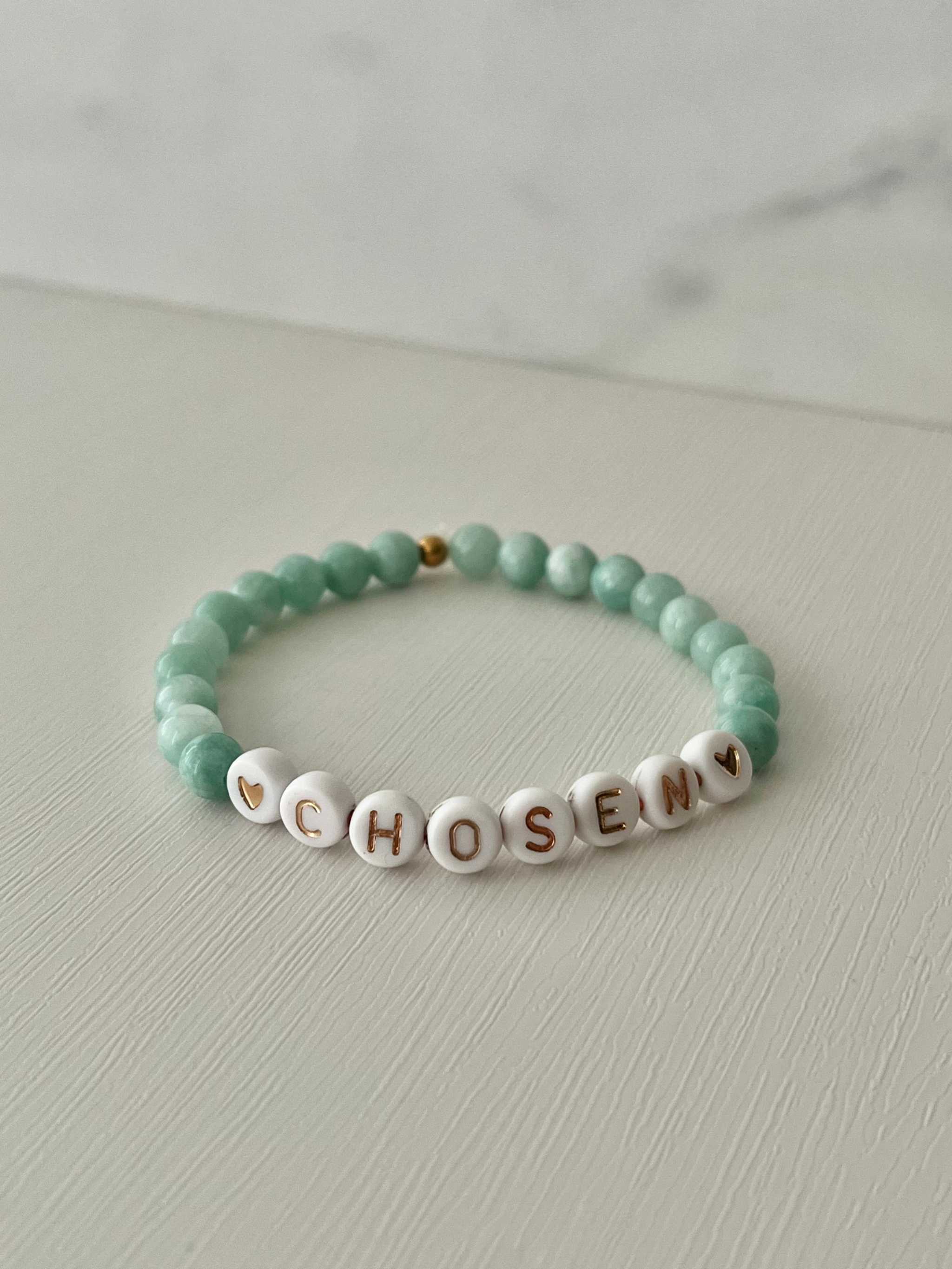 Jade Chosen Bead Bracelet – Elegant Stone Jewelry with Meaning