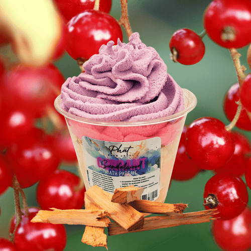 Bath Parfait Bubble Bomb with Foaming Bath Salts Bubble Frosting Bubble Bath