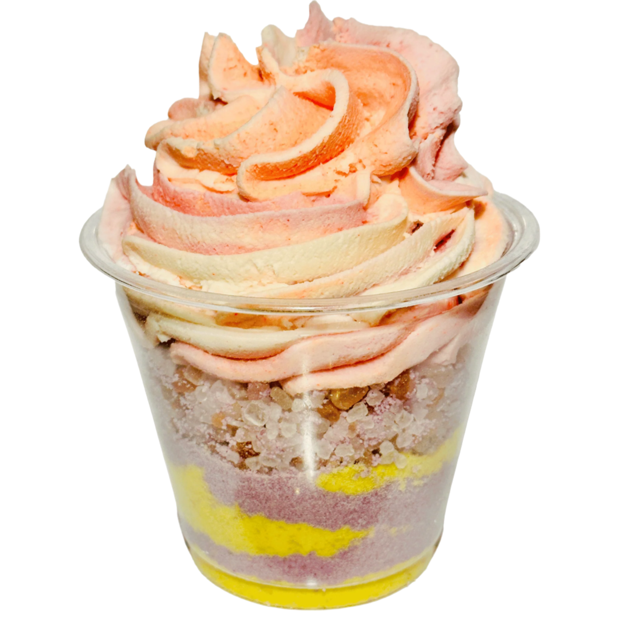 Bath Parfait Bubble Bomb with Foaming Bath Salts Bubble Frosting Bubble Bath