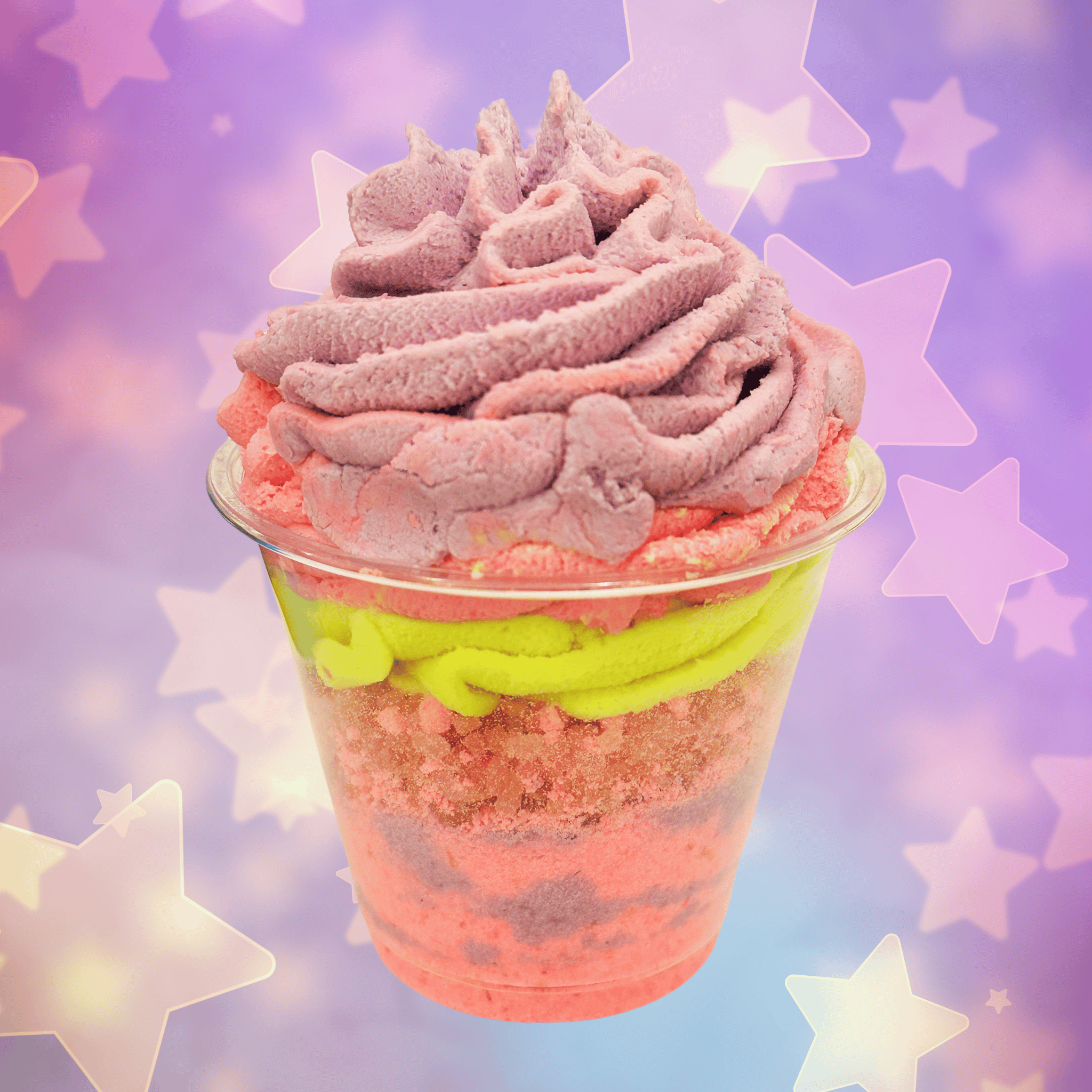 Bath Parfait Bubble Bomb with Foaming Bath Salts Bubble Frosting Bubble Bath