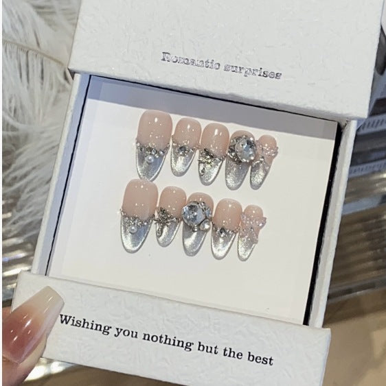 1035- Handmade press on nails fake nails removable