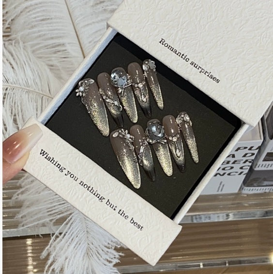 1035- Handmade press on nails fake nails removable