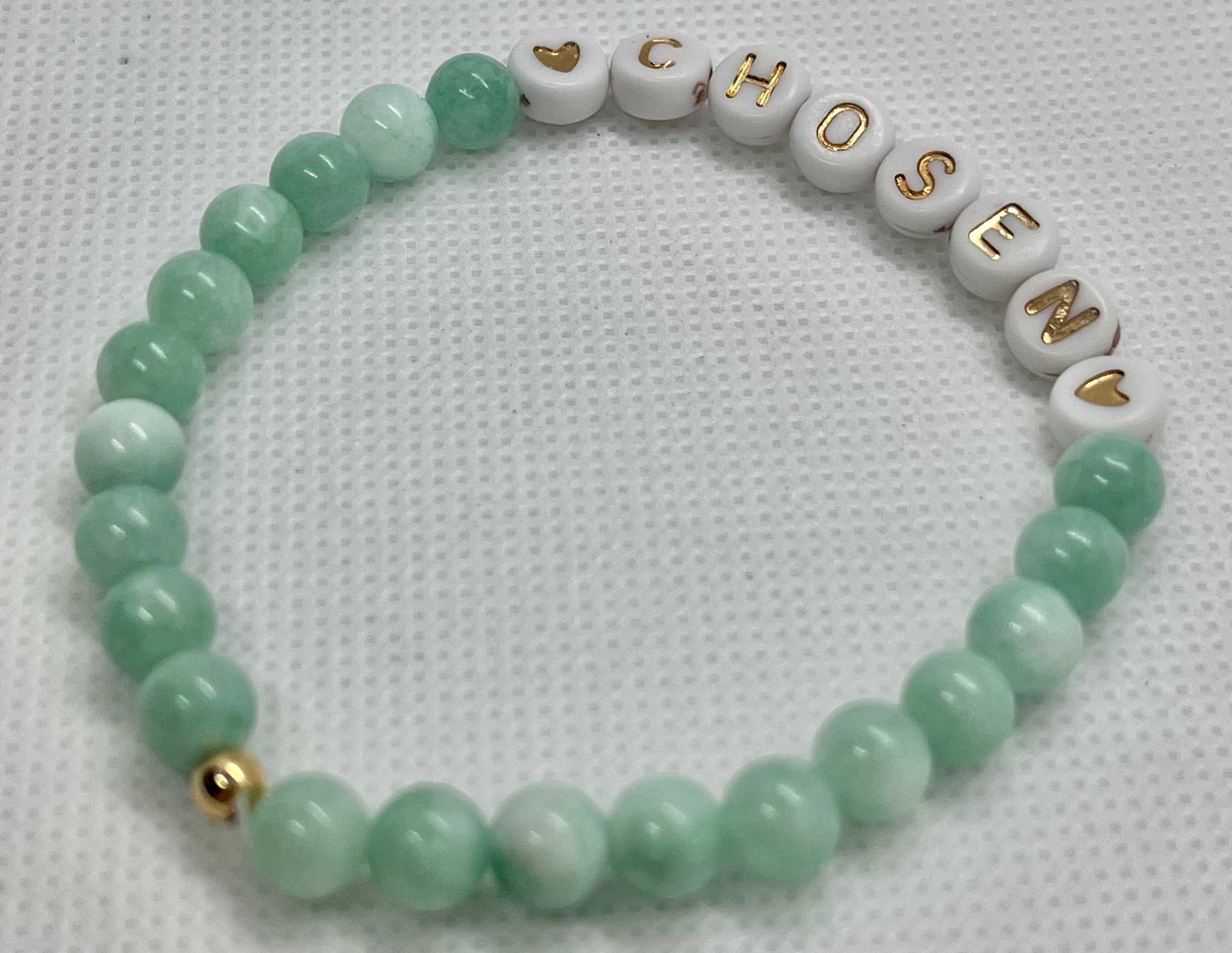 Jade Chosen Bead Bracelet – Elegant Stone Jewelry with Meaning